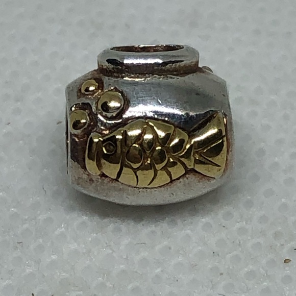 Carlo Biagi fishbowl two-tone charm - Picture 2 of 5